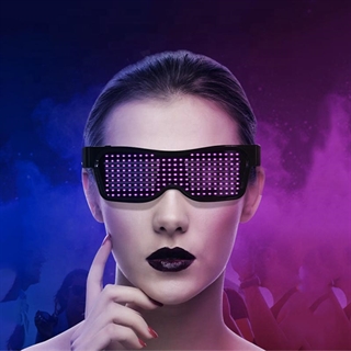 LED bluetooth brille